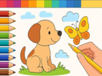 Draw with Pencils Coloring Book